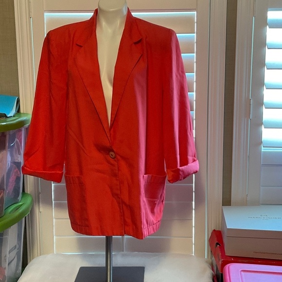 Sag Harbor Jackets & Blazers - Sag Harbor Classic Red Blazer